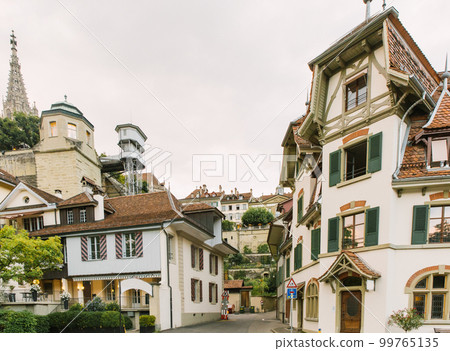 european street old town historic buildings highlands 99765135