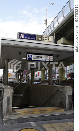 Exit 15A of Namba Station on the Osaka Metro Midosuji Line and Sennichimae Line 99765212