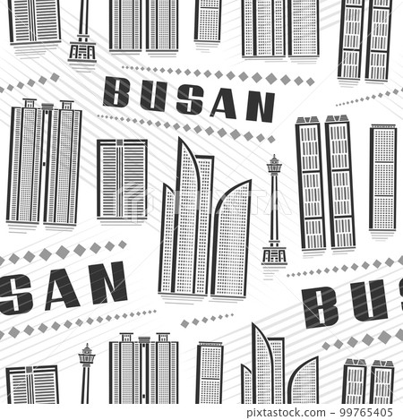 Vector Busan Seamless Pattern 99765405