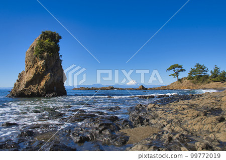 [橫須賀市]立石海灘的景色 99772019