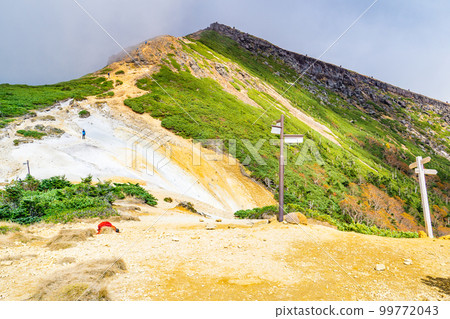 攀登長野縣八岳：從赤岩之頭看到的八岳 99772043