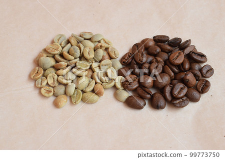 Roasted coffee beans, background with coffee beans Roasted coffee beans, background with coffee beans 99773750