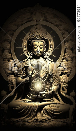 高達 4K 尺寸或更大尺寸,令人印象深刻的佛像背景激發了想像力 高達 4K 尺寸或更大尺寸,令人印象深刻的佛像背景激發了想像力 99773914