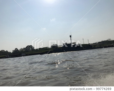 Amazon river cruise scenery 99774269