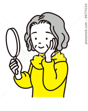 一位微笑的女士 一位微笑的女士 99774334