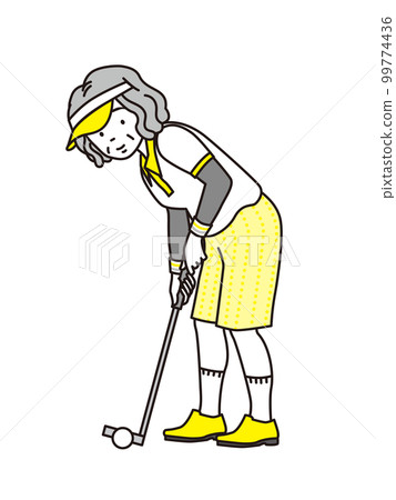 Auntie of golf 99774436