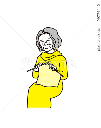 Aunt I play knitting Aunt I play knitting 99774440