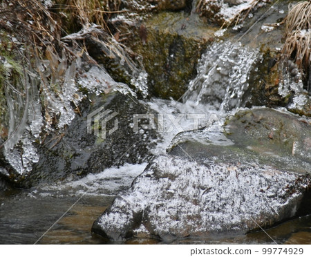 Ezawa River in winter 99774929