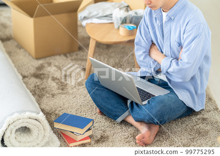 搬家轉移包裝人電腦生活生活方式 99775295