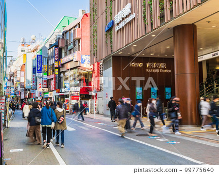 Kichijoji Station South Exit *partially soft focus Kichijoji Station South Exit *partially soft focus 99775640