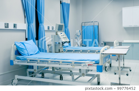 Empty room in hospital Empty room in hospital 99776452