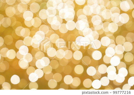 The Gold Bokeh Background. The background with boke. Abstract texture. Color circles. Blurred. 99777216