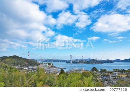 [Kurushima Kaikyo Bridge] Sunaba Town, Imabari City, Ehime Prefecture 99777556