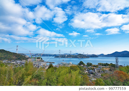 [Kurushima Kaikyo Bridge] Sunaba Town, Imabari City, Ehime Prefecture 99777559