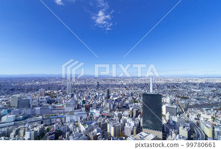 從東京池袋看關東平原 99780661