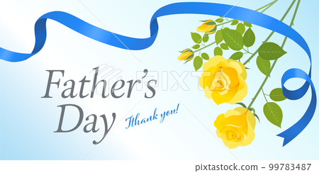 Father's Day Rose Bouquet Image Banner (2:1) 99783487
