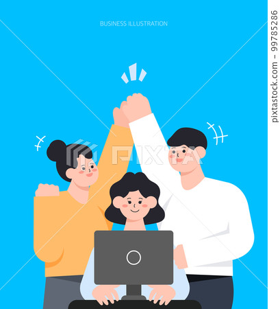 Business figure illustration 07 99785286