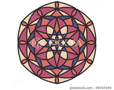 retro color motif 99785899