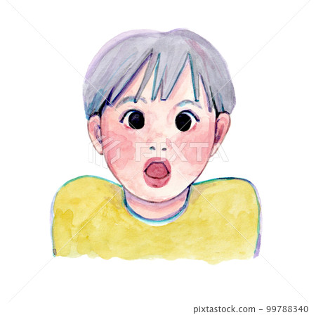 驚訝的女孩 驚訝的女孩 99788340