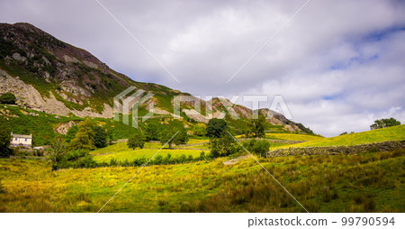 Amazing landscape and nature of Lake District National Park 99790594