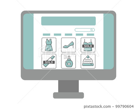 互聯網購物電腦屏幕 互聯網購物電腦屏幕 99790604