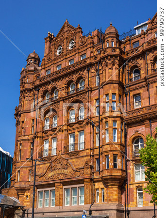 Famous old building in Manchester - The Midland Hotel Famous old building in Manchester - The Midland Hotel 99790737