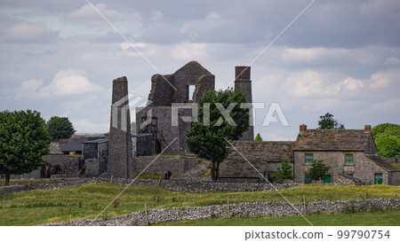 Ancient Ruins of Magpie Mine in the Peak District Ancient Ruins of Magpie Mine in the Peak District 99790754