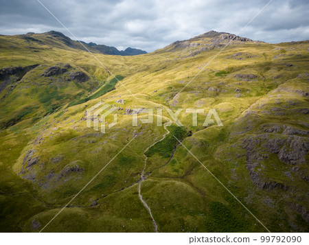 Amazing landscape of Lake District National Park Amazing landscape of Lake District National Park 99792090