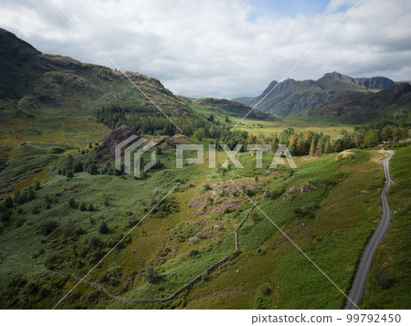 Amazing Lake District National Park - aerial view Amazing Lake District National Park - aerial view 99792450
