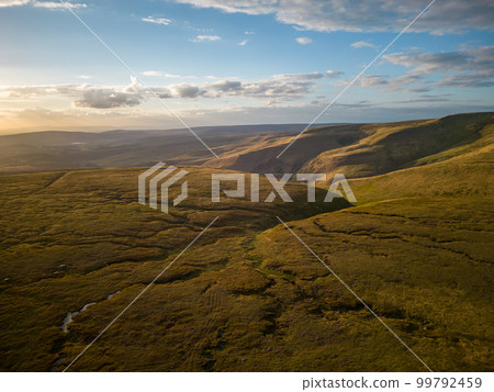 Snake Pass in the Peak District National Park at sunset Snake Pass in the Peak District National Park at sunset 99792459