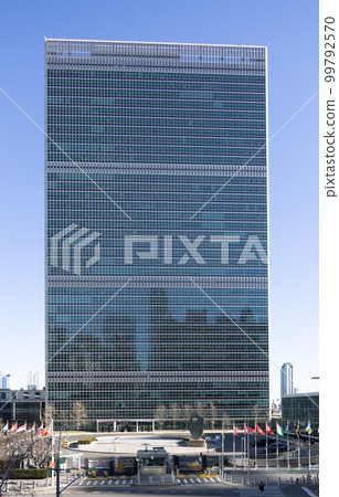 United Nations headquarter in New York - travel photography United Nations headquarter in New York - travel photography 99792570