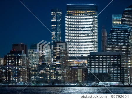 Financial district of Downtown Manhattan - travel photography Financial district of Downtown Manhattan - travel photography 99792604