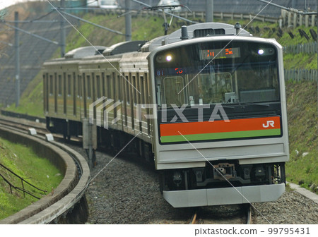 八公線金子東飯能 JR東205系3000系81編隊(川越) 八公線金子東飯能 JR東205系3000系81編隊(川越) 99795431