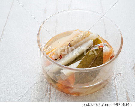 玻璃碗裡的泡菜 99796346