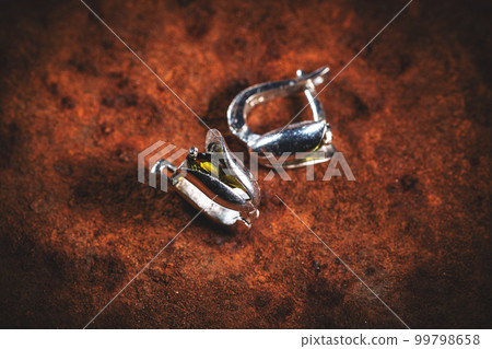 Modern minimalist silver earrings Modern minimalist silver earrings 99798658