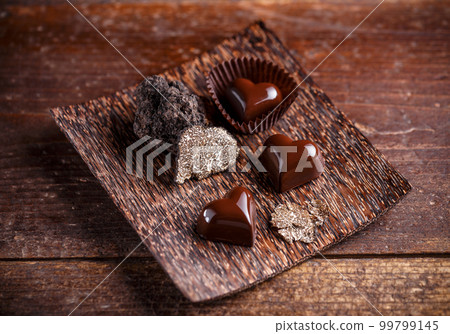 Gourmet chocolate truffles 99799145