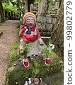 Jizo in colorful costume and make-up 99802779