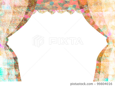 oriental curtain graphics 99804016