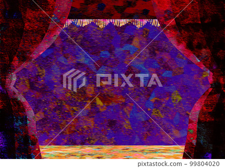 Painted stage graphics 99804020