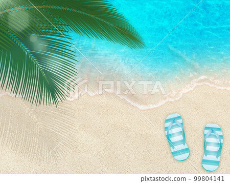 海灘海洋藍色背景素材 海灘海洋藍色背景素材 99804141