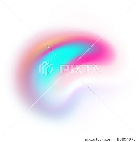 Abstract Gradient Blur Shape - Stock Illustration [99804973] - PIXTA