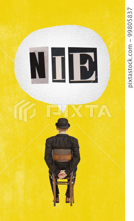 Contemporary art collage. Concept of education, studying foreign languages, social media, influencer, popularity, modern lifestyle and ad 99805837