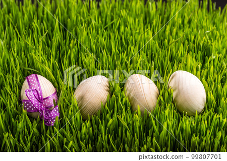 Easter wooden eggs Easter wooden eggs 99807701