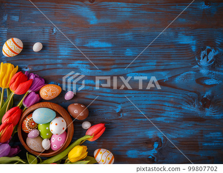 Easter still life 99807702