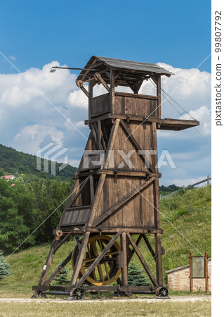 Belfry or siege tower Belfry or siege tower 99807792