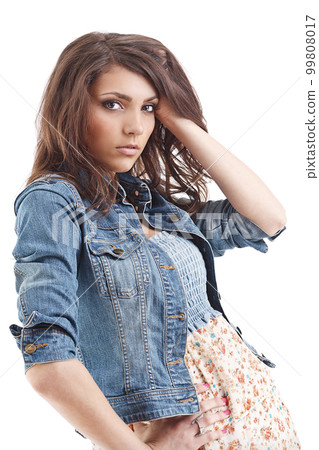 girl in fashion style girl in fashion style 99808017