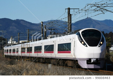 E657 series limited express Hitachi on the Joban Line 99808463