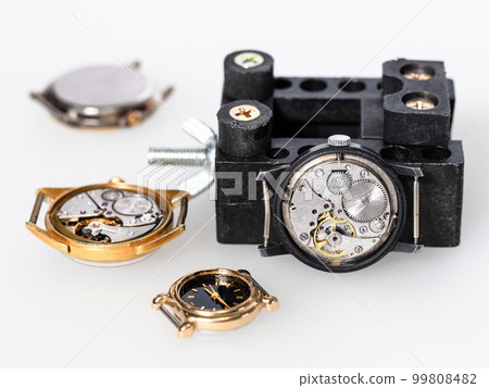 open steel mechanical watch and old watches open steel mechanical watch and old watches 99808482