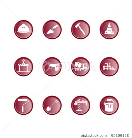 Illustration Vector Graphic of Construction icon Illustration Vector Graphic of Construction icon 99809138