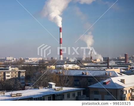 The Factory chimneys. 99810325